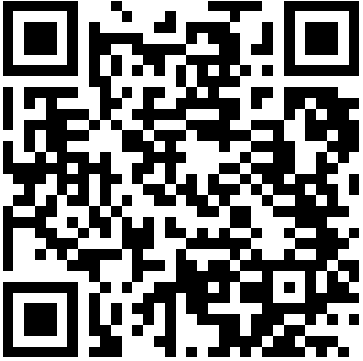 A black-and-white QR code displayed on a white background. The QR code consists of a pattern of small black squares arranged in a grid.